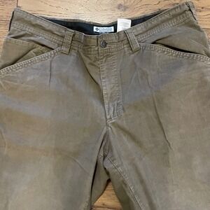 Columbia Sportswear Mens Corduroy Pants Khaki‎ Size 38x32 Omni Shield